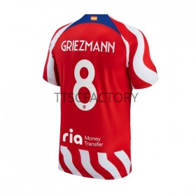 Camisolas de futebol Atlético Madrid Antoine Griezmann 8 Equipamento Principal 2022/23 Manga Curta